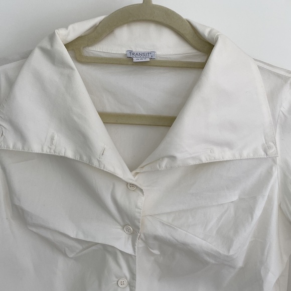 Italian Transit White Blouse stunning styling - Picture 2 of 5